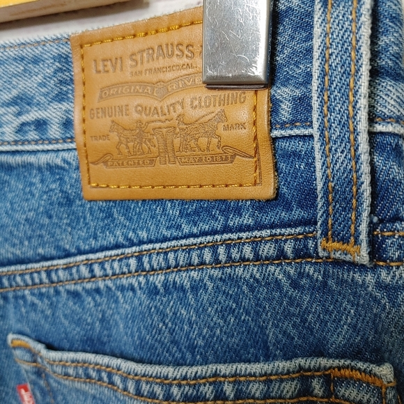 Levi's High Rise Blue Jeans for Women - Picture 7 of 14